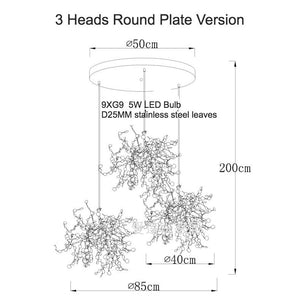 Constellation - B - UNIC10381474 - chrome - 3 - heads - round